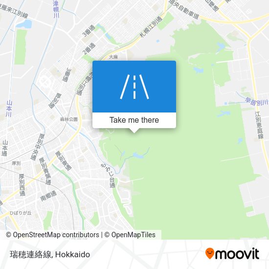 瑞穂連絡線 map