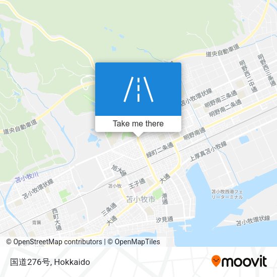 国道276号 map