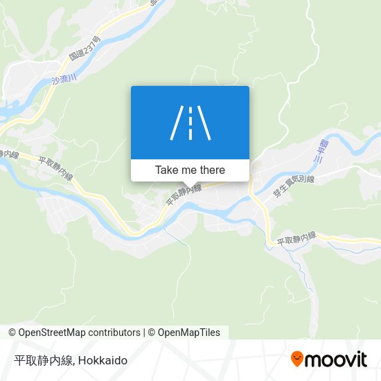 平取静内線 map