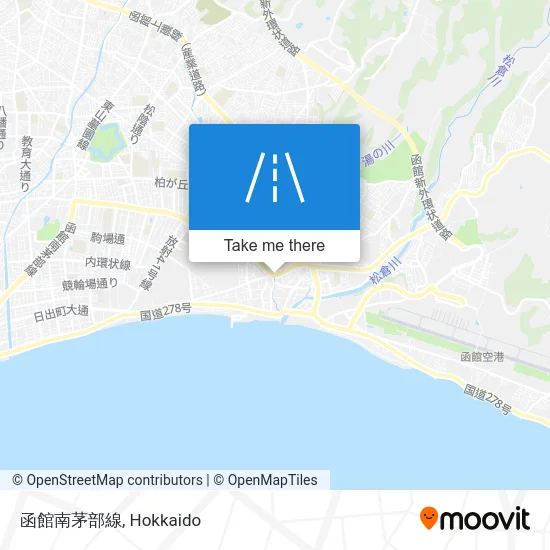 函館南茅部線 map