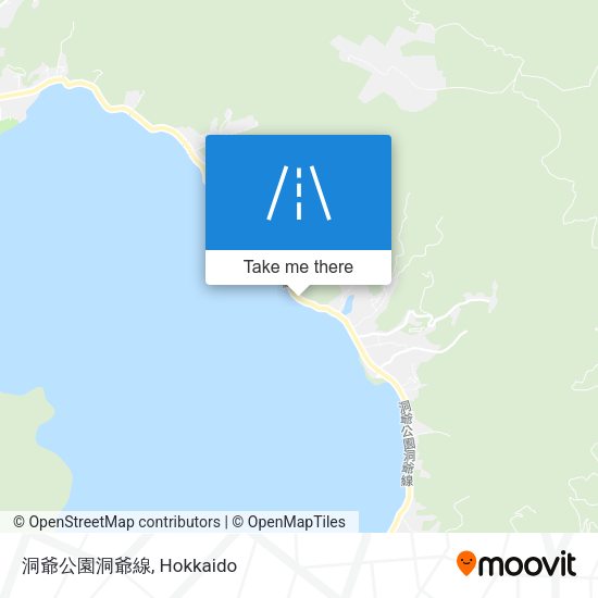 洞爺公園洞爺線 map