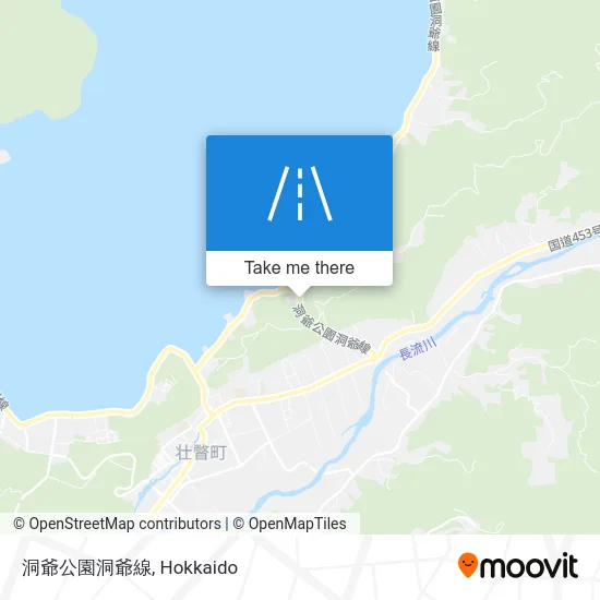 洞爺公園洞爺線 map