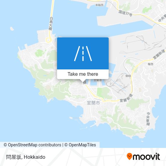 問屋坂 map
