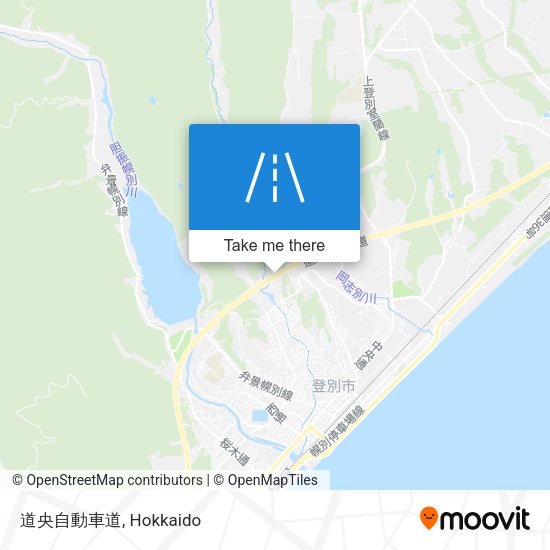 道央自動車道 map