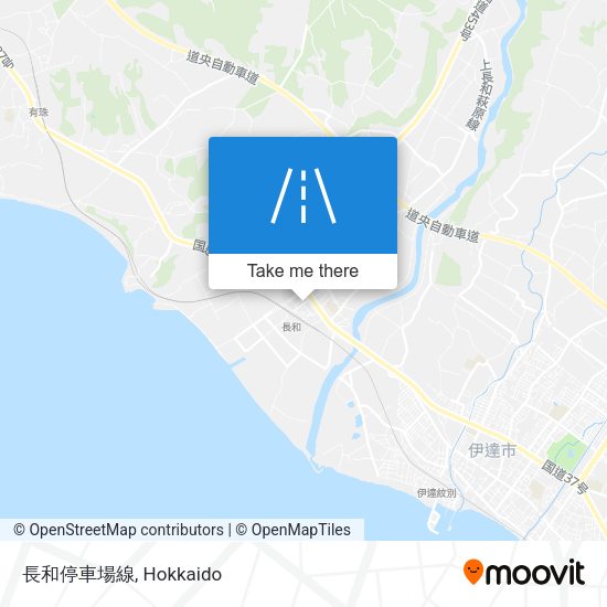 長和停車場線 map
