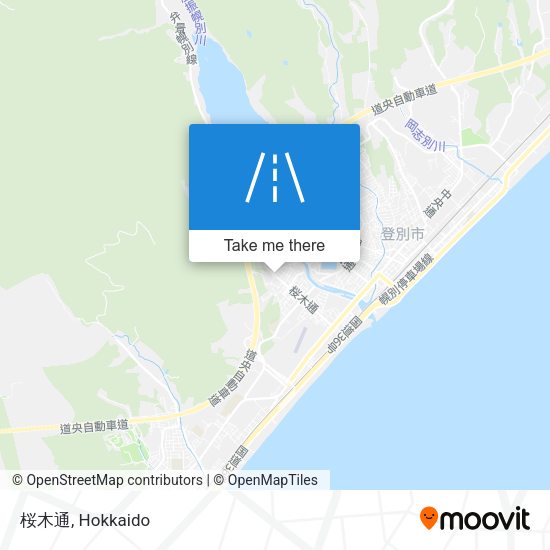 桜木通 map