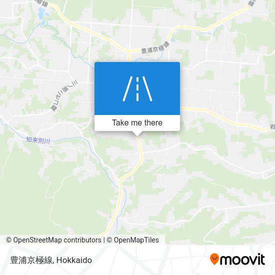 豊浦京極線 map