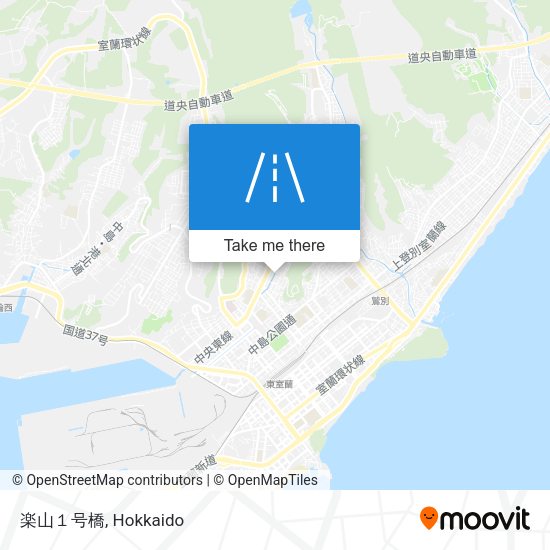 楽山１号橋 map