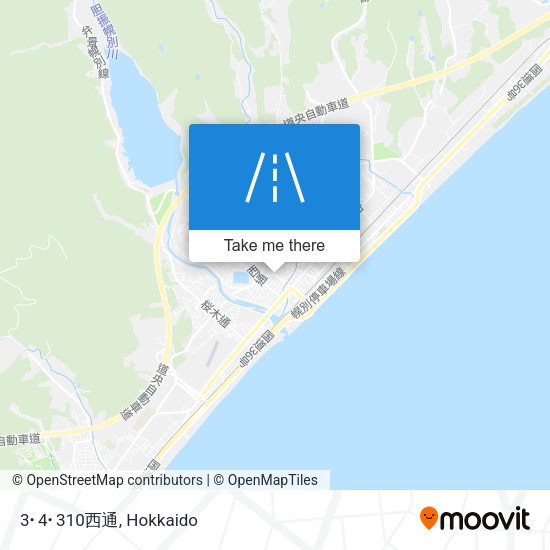 3･4･310西通 map