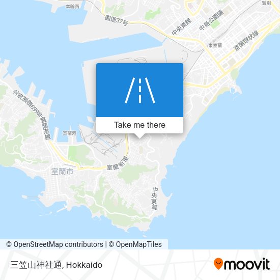 三笠山神社通 map