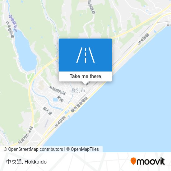 中央通 map