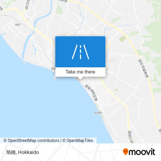 旭橋 map