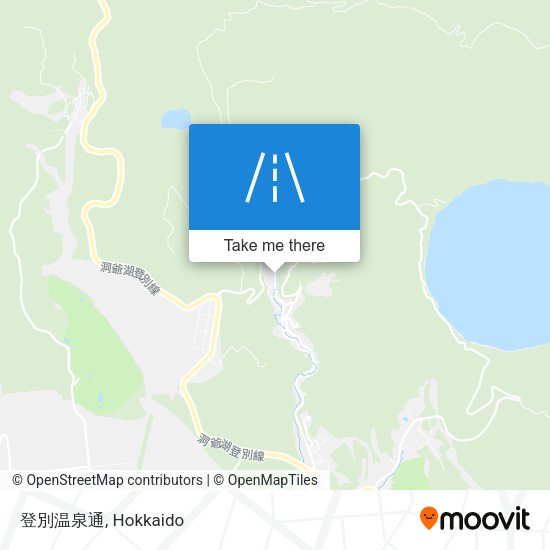 登別温泉通 map