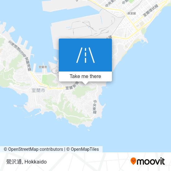 鶯沢通 map