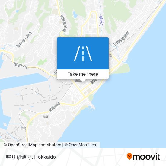 鳴り砂通り map
