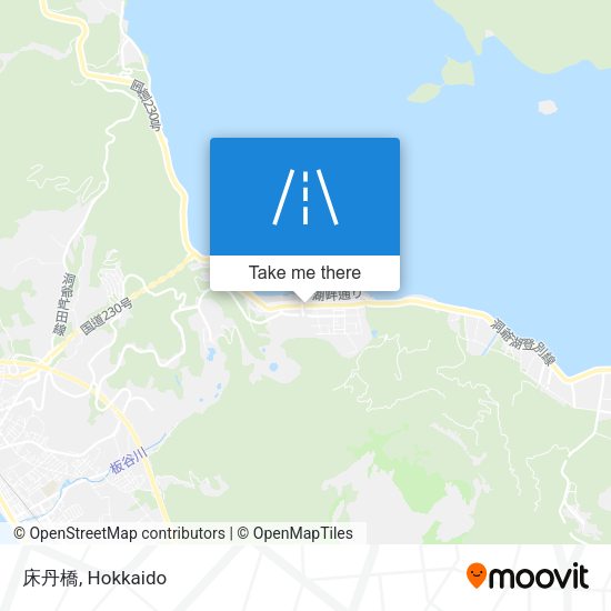 床丹橋 map