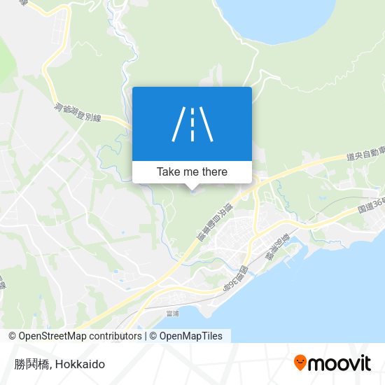 勝鬨橋 map