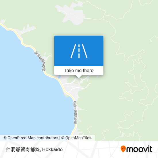 仲洞爺留寿都線 map