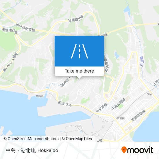 中島・港北通 map