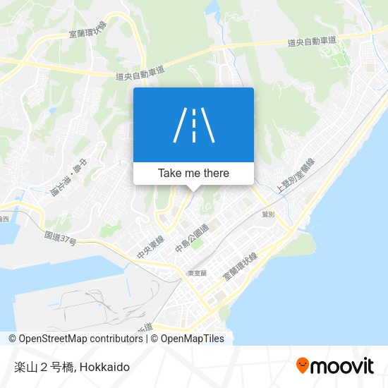 楽山２号橋 map
