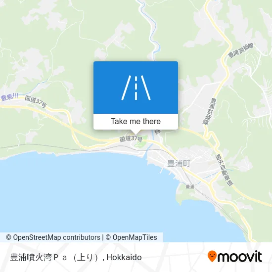 Tomakomai Bay Service Area (Upward) map