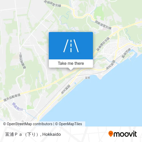 Tomioura PA (Downhill) map