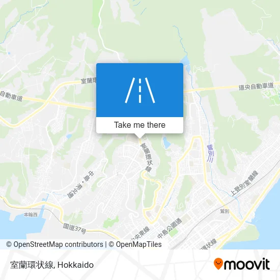 Muroran Ring Line map