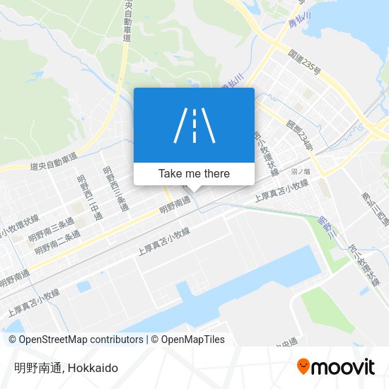 明野南通 map