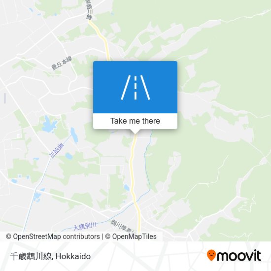 千歳鵡川線 map