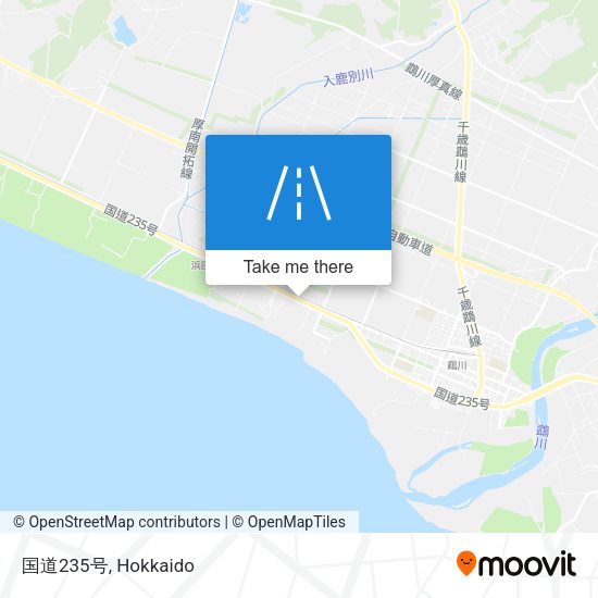 国道235号 map