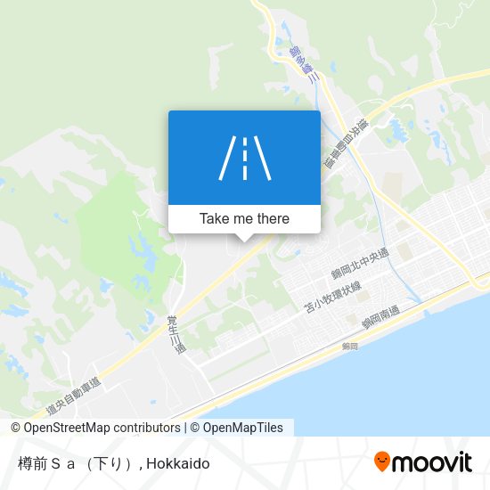 樽前Ｓａ（下り） map