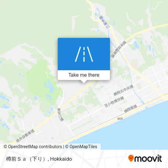樽前Ｓａ（下り） map