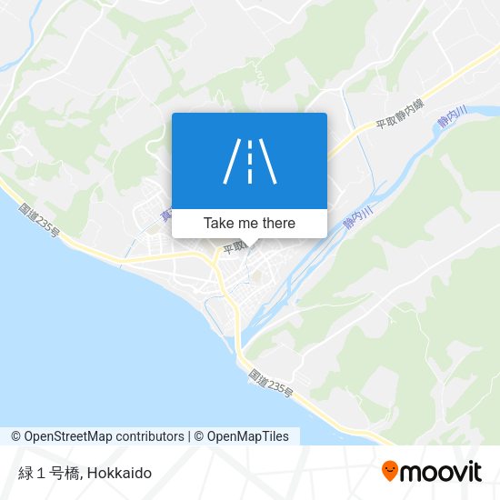 緑１号橋 map