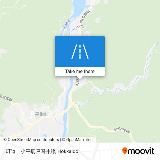 町道　小平鹿戸国井線 map