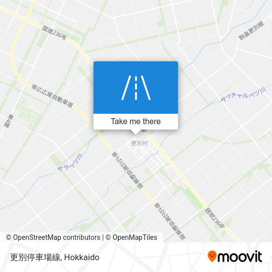 更別停車場線 map