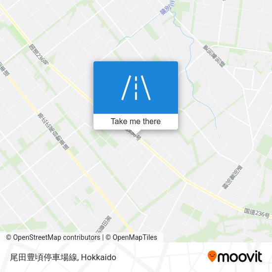 尾田豊頃停車場線 map