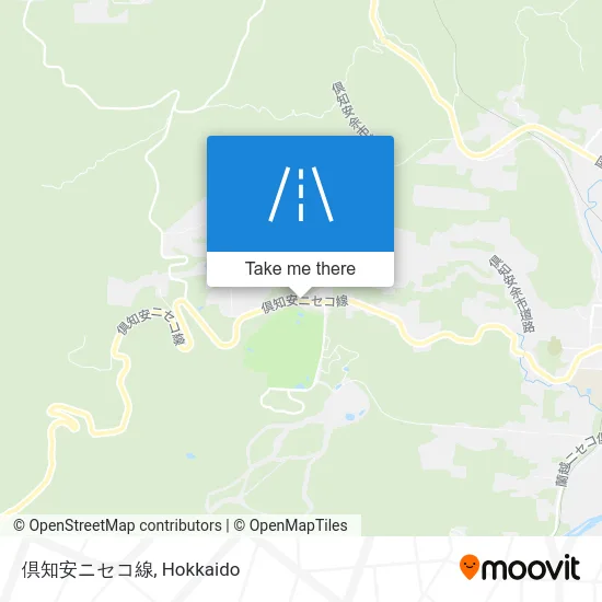 倶知安ニセコ線 map