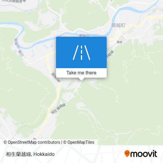 相生蘭越線 map