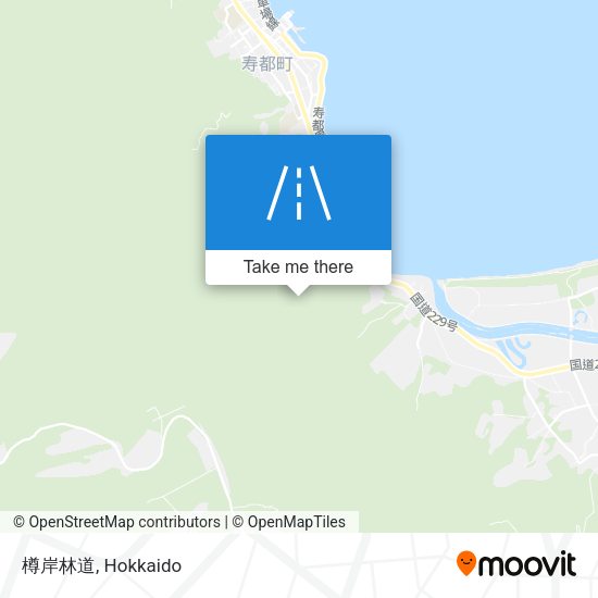 樽岸林道 map