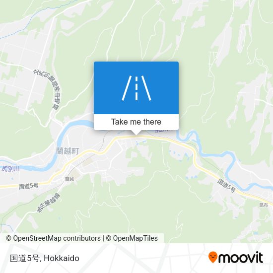 国道5号 map