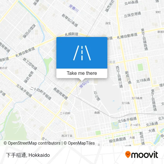 Lower Teine Street map