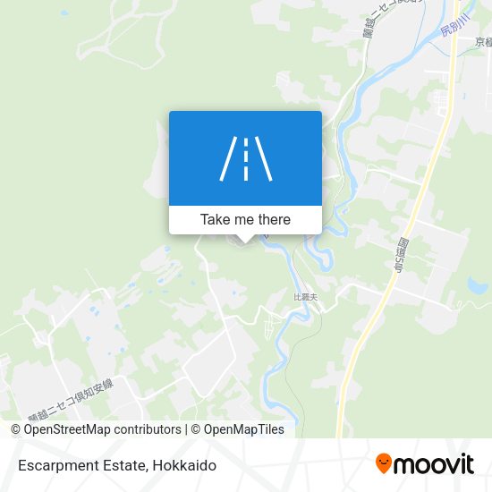 Escarpment Estate map