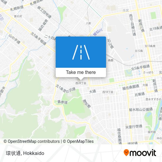 環状通 map