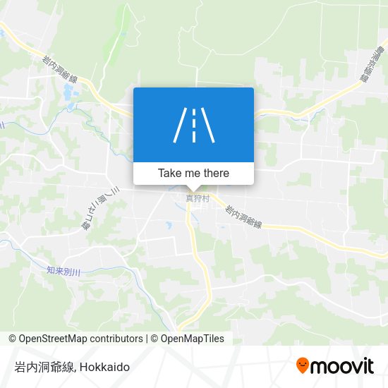 岩内洞爺線 map