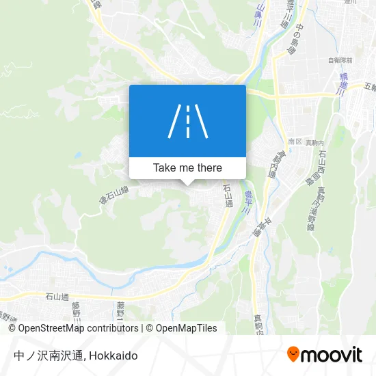 Naka No Sawa Minami Sawa Street map