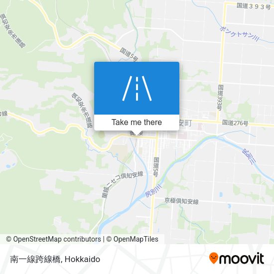 南一線跨線橋 map