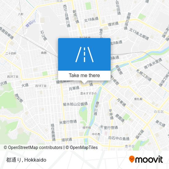都通り map