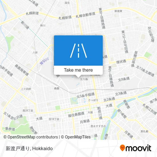 Nitobe Street map