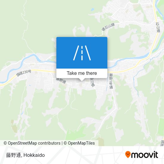 藤野通 map