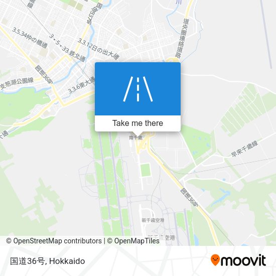国道36号 map